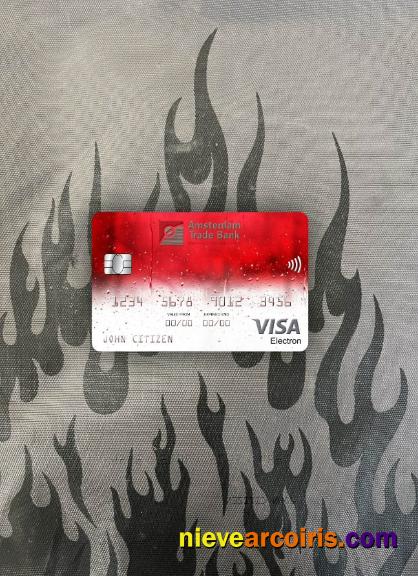 Netherlands Amsterdam Trade Bank visa electron card photolook